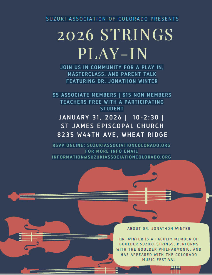 2026 SAC Strings Play-In – Suzuki Association of Colorado